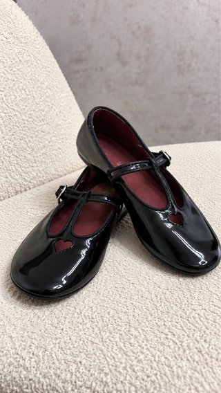 Zapatos Charol Negro ZARA Niña Talla 35