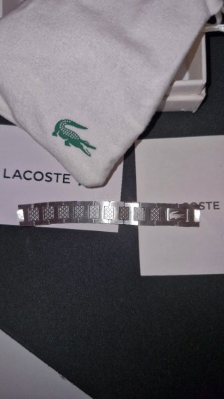 Pulsera Lacoste Plateada