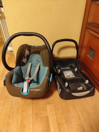 Maxicosi Bebé con Base silla coche