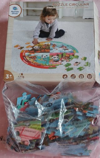 Puzzle Circular Mundo Diver