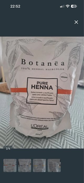 Botanea Pure Henna L'Oréal Professionnel 400g