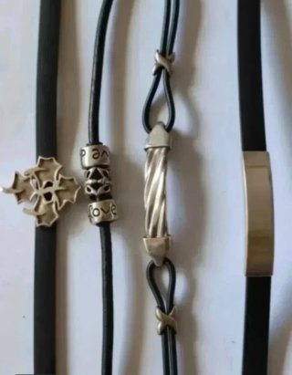 Pulseras de Plata y Látex