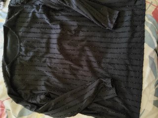 Camiseta Negra con brillo