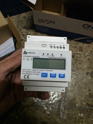 Medidor AlphaESS DTSU666 Trifásico/Monofásico