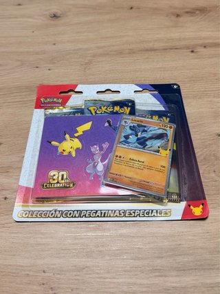 Blister de 3 sobres Pokémon 30th Celebration