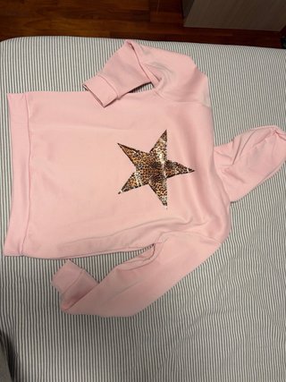 Sudadera Rosa con Estrella para Niña