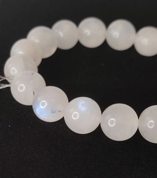 Pulsera de Piedra Luna. 11mm