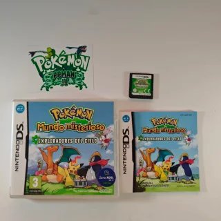 Pokemon Mundo Misterioso Exploradores Cielo DS