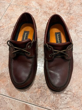 Náuticos Timberland Piel Burdeos Talla 43