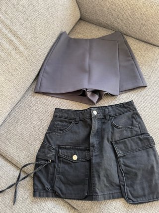 Lote de 2 faldas zara y berska