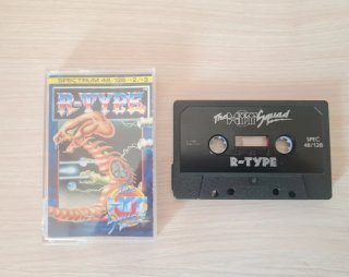 Juego R-Type para Spectrum 48k/128k