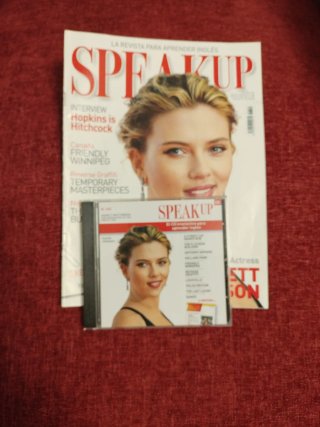 Revista speak up con CD