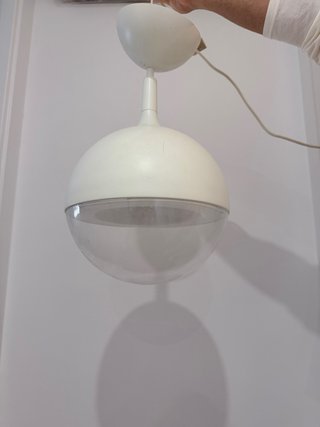 Lámpara de techo IKEA blanca