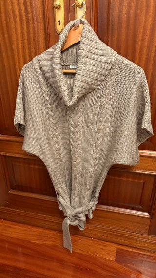 Jersey de Lana con Cuello Alto Talla 42