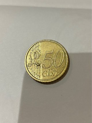 Moneda 50 Céntimos Bélgica 2008