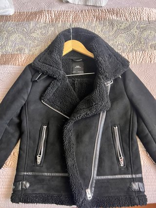 Chaquetón Zara Negro