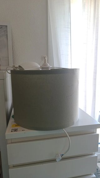 Lámpara de techo IKEA verde