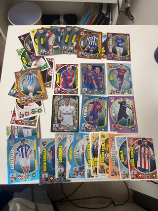 Lote de Cromos Adrenalyn 2014-2015