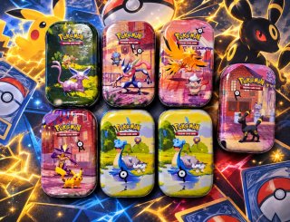 Latas Pokémon 30 Aniversario precintadas