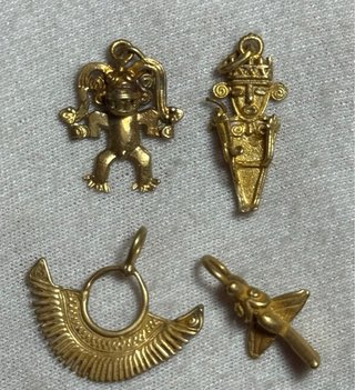 Lote Figuritas Oro Tumbaga + Regalo