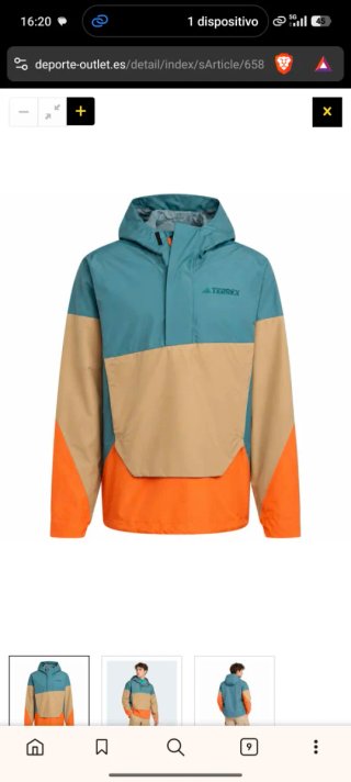 Chaqueta adidas TERREX Xploric 2.5L