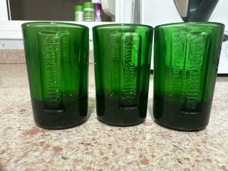 3 Vasos de chupito Jägermeister