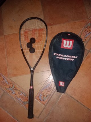 Raqueta de Squash Wilson Titanium Power