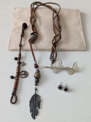 Conjunto de Bisutería Tonos Tierra