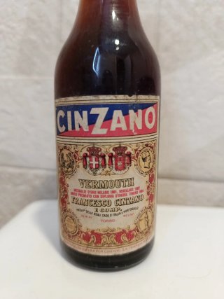 Botellín antiguo Cinzano