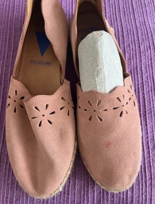 Alpargatas Verbenas Rosa