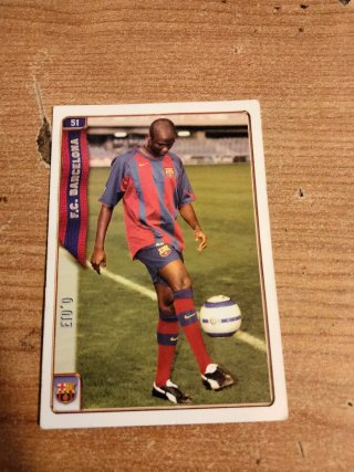 Cromo Eto'o F.C. Barcelona