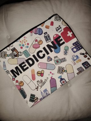 Bolsa para Medicinas Estampada