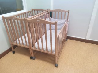 1 Cunas de Madera para Bebé