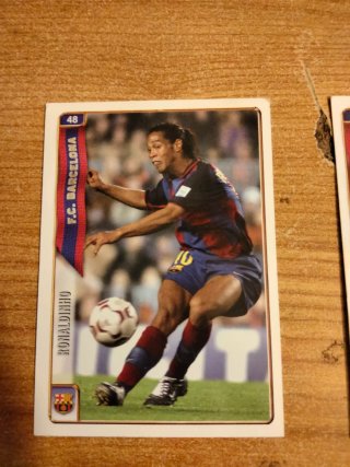 Cromo Ronaldinho F.C. Barcelona