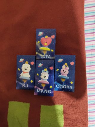 Set 4 Figuras BT21 McDonald's