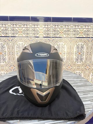 Casco Integral Moto Yema Negro