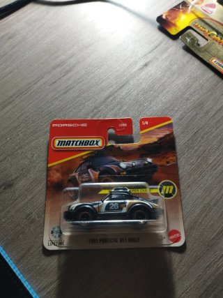 Coche Matchbox 1985 Porsche 911 Rally