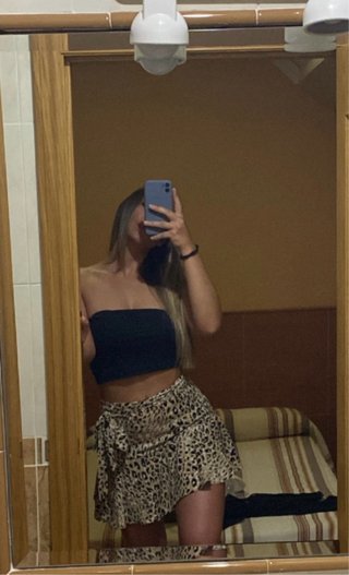 Falda pantalón estampado animal