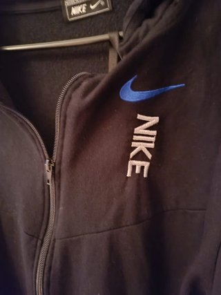 Chaqueta de chándal Nike negra