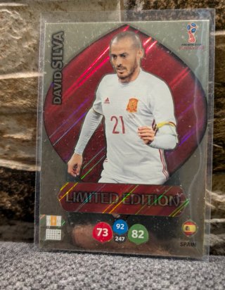 Carta Limited Edition David Silva (Mundial 2018)