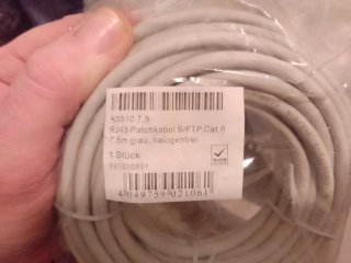 Latiguillos RJ45 S/FTP Cat. 6 Marca EFB ELEKTRONIK