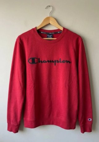 Sudadera Champion Roja Talla S