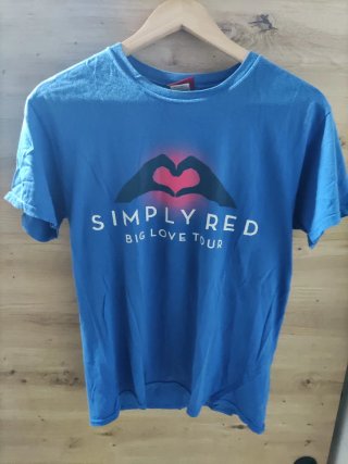 Camiseta Simply Red Big Love Tour