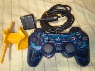 Mando PS2 Sony Azul Transparente SCPH-10010