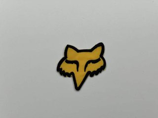 Parche Bordado FOX Amarillo