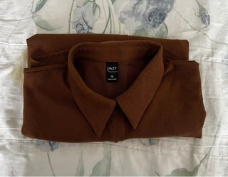 Camisa Marrón DAZY Talla M