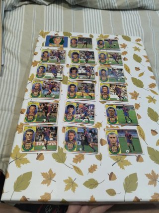 Lote 18Cromos FC Barcelona Liga 96-97