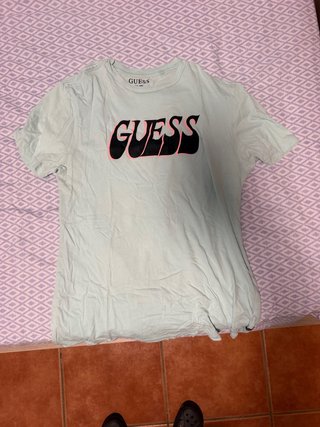 Camiseta Guess Azul Talla S
