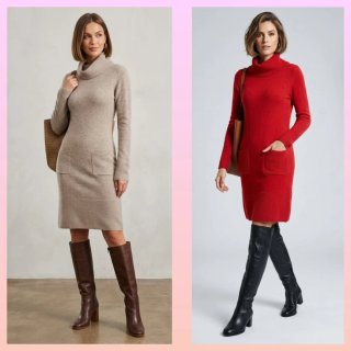Vestidos de punto  S-M