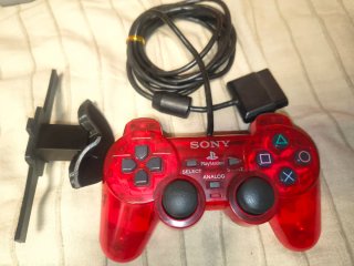 Mando PS2 Rojo Transparente (SCPH-10010)